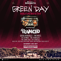 Green Day - BST Festival, Hyde Park, London 1.7.17